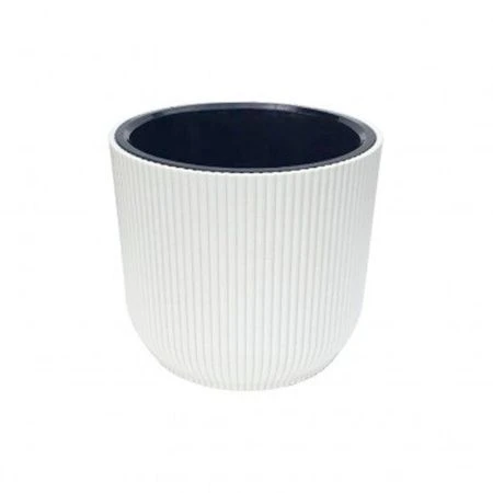 Кашпо 4,6л пластик Linea слоновая кость (18)