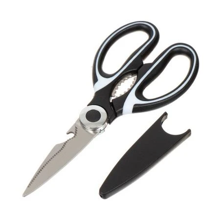 Ножницы кухонные 20,5*9см металл/пластик с чехлом JC-16211 (144)