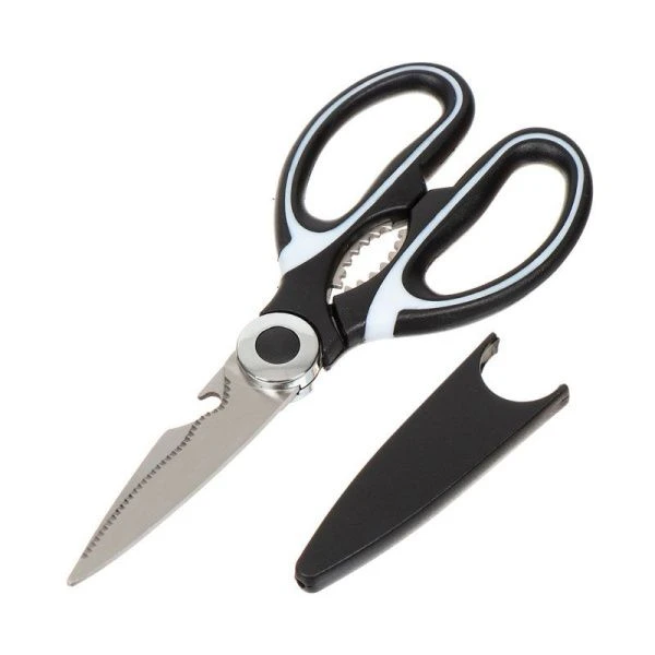 Ножницы кухонные 20,5*9см металл/пластик с чехлом JC-16211 (144)