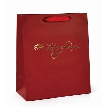 Пакет ламинированный 23*27*11,5см От всего сердца ML