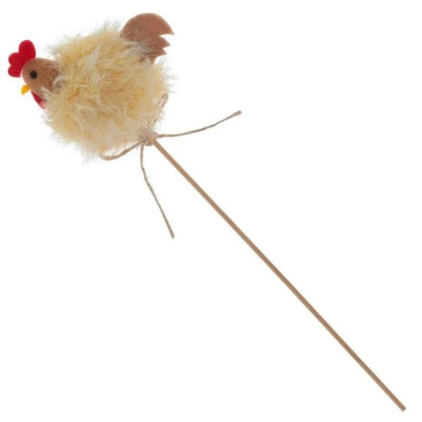 Стикер пасхальный Курочка 6,5*4,5*27см, 2 вида (12/720)