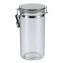 Банка для сыпучих продуктов 1200мл стекло Desco с фиксатором 74-702 (24)