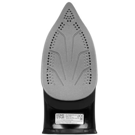 Утюг HomeStar HS-4010 черный  (2000Вт, пар, тефлоновая подошва, антинакипь)