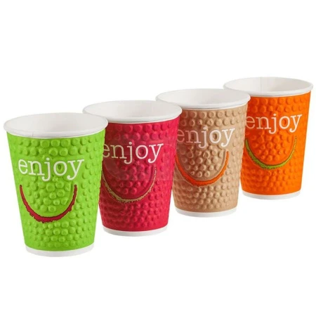 Стакан бумажный 300мл Enjoy (10/800)