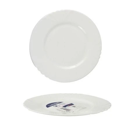 Тарелка мелкая 19,5см стеклокерамика КАДИКС десертная H4129 (24)
