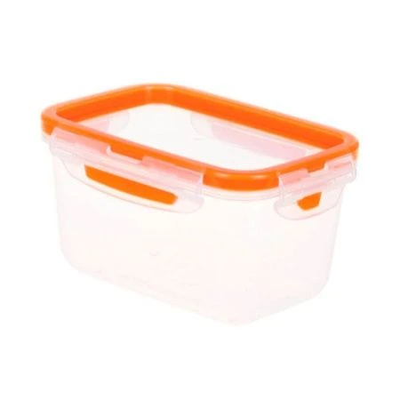 Контейнер пищевой 700мл пластик РИЧ герметичный оранжевый (16)