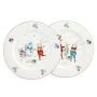 Тарелки мелкие набор 2шт 20см фарфор Winter Story десертные (18)
