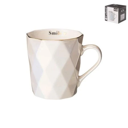 Кружка 350мл фарфор 12*9*9,5см (36)