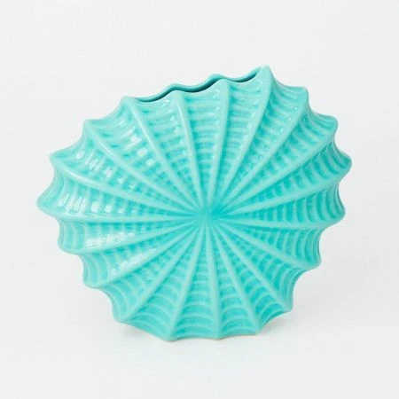 Ваза для цветов 20см керамика бирюза JC-16111 (20)