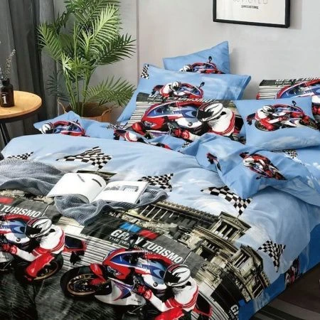 КПБ детский 1,5сп поплин ДомаРу рис.F-16026