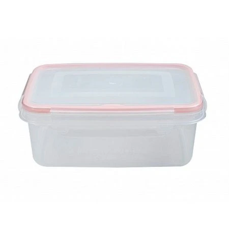 Контейнер пищевой 750мл 163*118*64мм пластик ЭКСТРА ЛОК Bright S розовый герметичный (20)