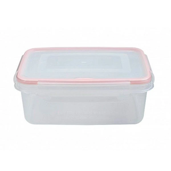 Контейнер пищевой 750мл 163*118*64мм пластик ЭКСТРА ЛОК Bright S розовый герметичный (20)