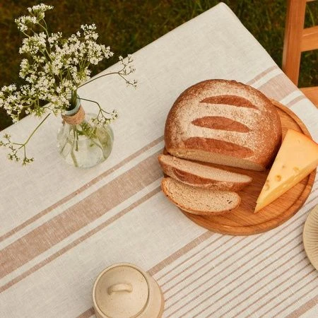 Скатерть 100%лен 220*140см Persistent 260 гр/м2