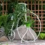 Подставка на 7 цветков 80*159*170см металл ВЕЛОСИПЕД черная 53-606