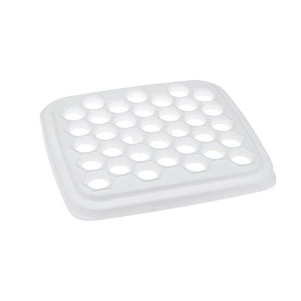 Пельменница 255*29*280мм пластик Белая (14)