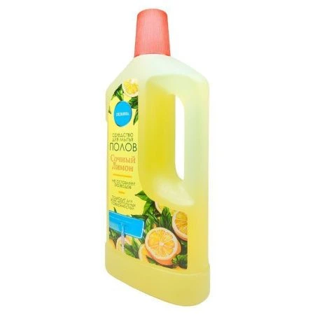 Средство для мытья полов Сочный лимон 1л Свежинка (9)
