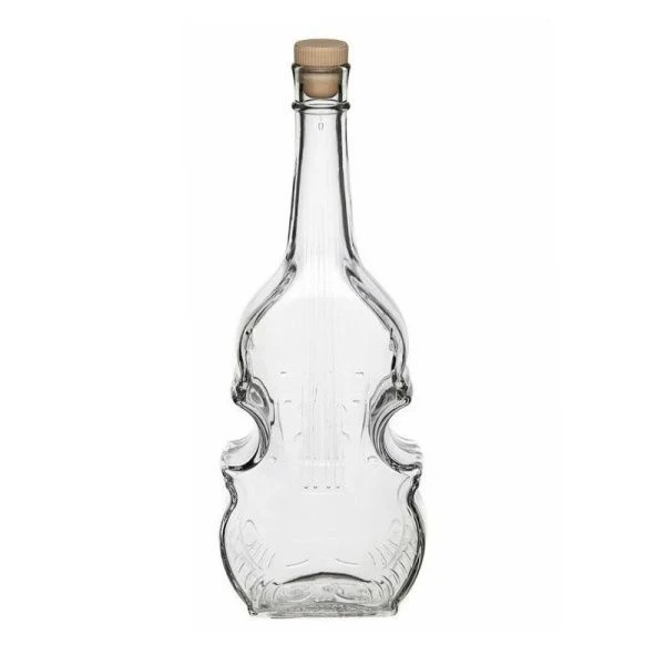 Штоф 750мл стекло СКРИПКА с крышкой ВС-438-750-ССКРП (15)