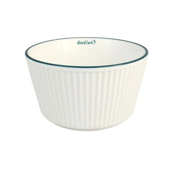 Салатник 19*9см фарфор Good Luck белый W032-7,5/JC-14552 (32)