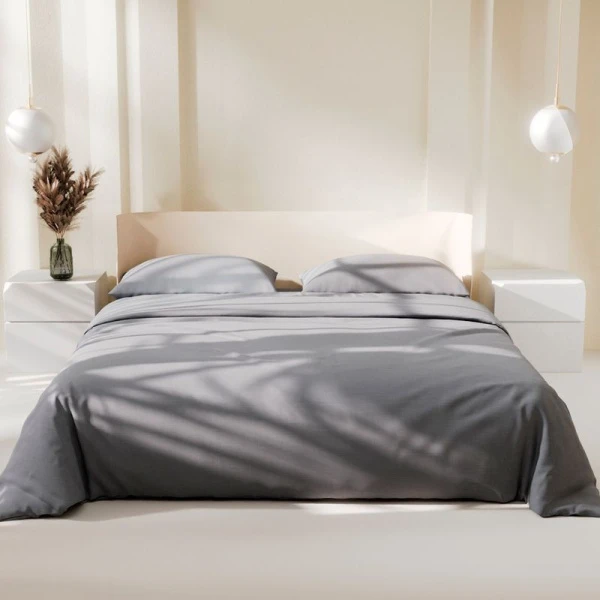 КПБ 2сп поплин 100%хлопок Этель (пр.200*220, под.175*215, нав.50*70*2, рис. Silver garden) 125г/м2