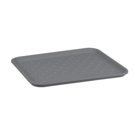 Лоток для обуви 480*370*25мм пластик графитовый (10)