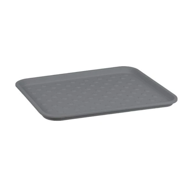 Лоток для обуви 480*370*25мм пластик графитовый (10)