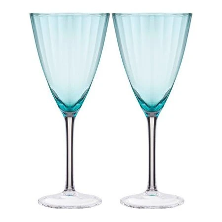 Бокалы для вина набор 2шт 410мл стекло Mirage изумрудный (6)