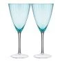Бокалы для вина набор 2шт 410мл стекло Mirage изумрудный (6)