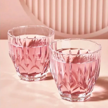 Стаканы набор 6шт 275мл стекло ДАЙМОНД (4)