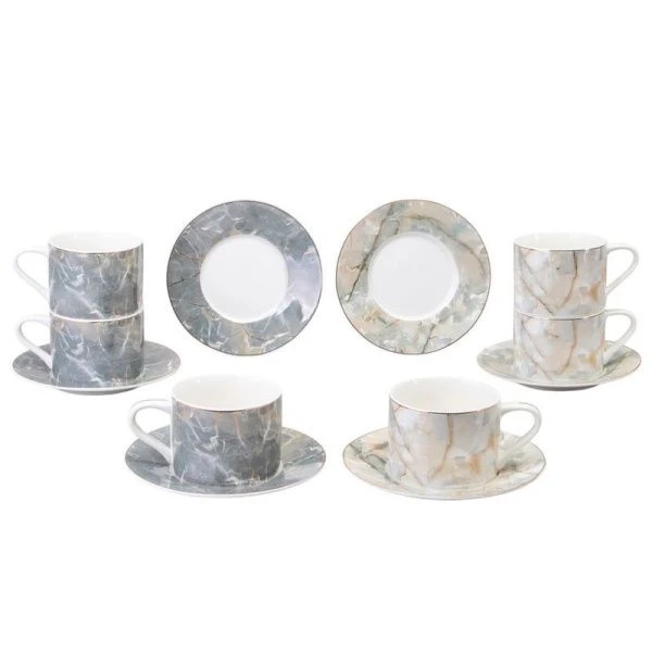 Чайный набор 12пр фарфор Top Style на 6 персон 250мл (6)