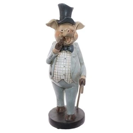 Фигурка Свинка полистоун 9,5*8,5*26см (18)