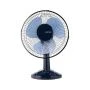 Вентилятор настольный пластик Centek CT-5006 голубой 25Вт, решетка-сетка 23см, 2 скорости (1)