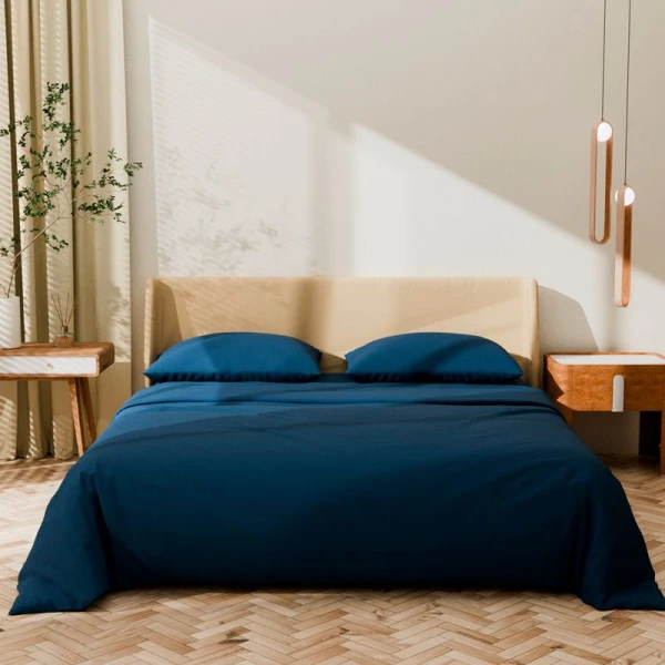 КПБ евро сатин 100%хлопок LoveLife (пр.225*240, под.200*217, нав.50*70*2, рис. Sea depth) 125г/м