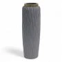 Ваза для сухоцветов 60см керамика серая JC-15997 (8)