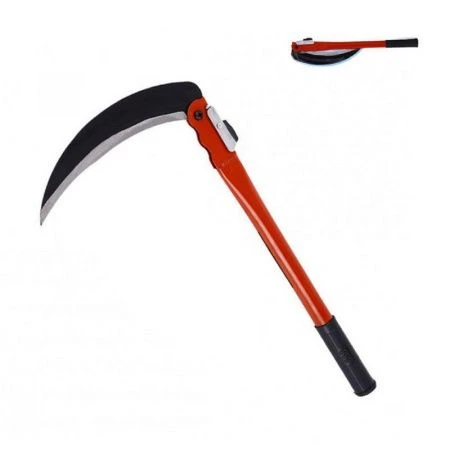 Серп садовый с ручкой 40см металл/пластик МИНИ-КОСА 236гр (120) ST-608
