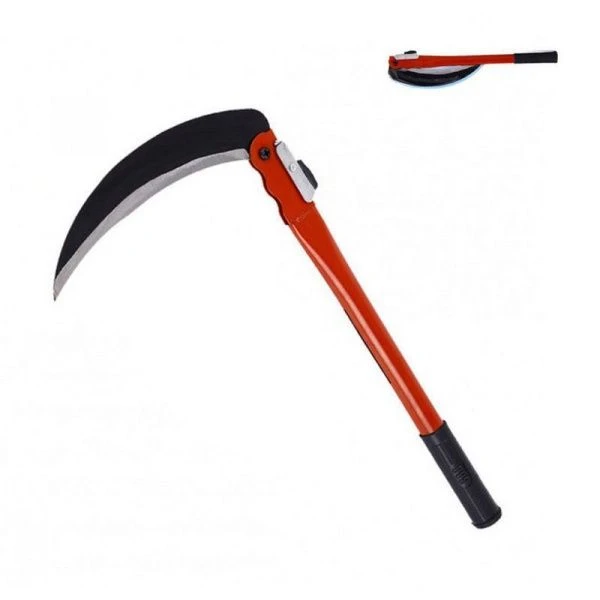 Серп садовый с ручкой 40см металл/пластик МИНИ-КОСА 236гр (120) ST-608