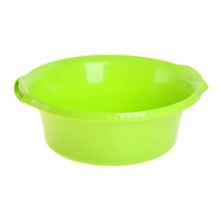 Таз 9л пластик ВОДОЛЕЙ салатовый круглый С611САЛ (20)