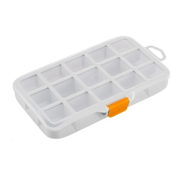 Органайзер для мелочей 20,5*13*3,3см пластик Blocker Expert 8" прозрачный матовый (17)