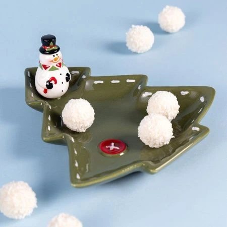 Блюдо 16*15,5*8,5см керамика Christmas Gift (12)