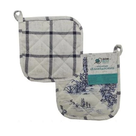 Прихватка рогожка стеганая ПАСТОРАЛЬ 3118/1 ДомВелл