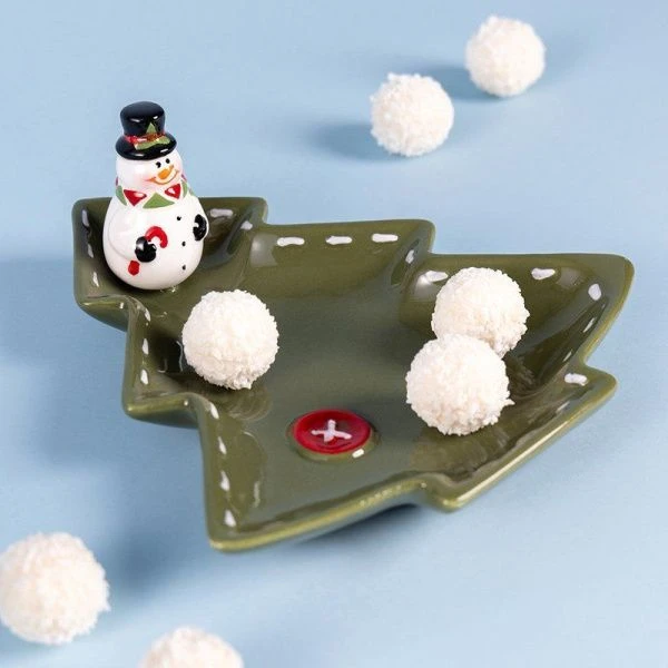 Блюдо 16*15,5*8,5см керамика Christmas Gift (12)