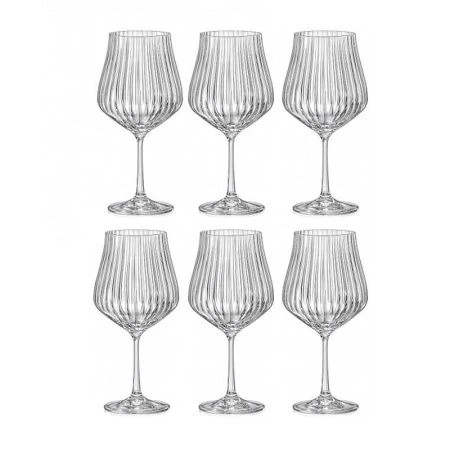 Бокалы для вина набор 6шт 450мл стекло ТУЛИПА opt (8)