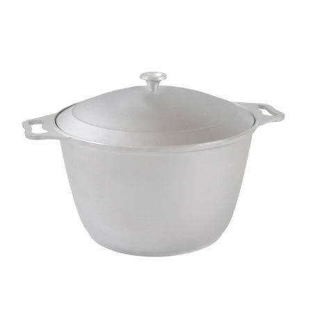 Кастрюля 12л алюминий с крышкой (4)