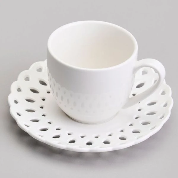 Чайный набор 4пр фарфор Style на 2 персоны 220мл (18)