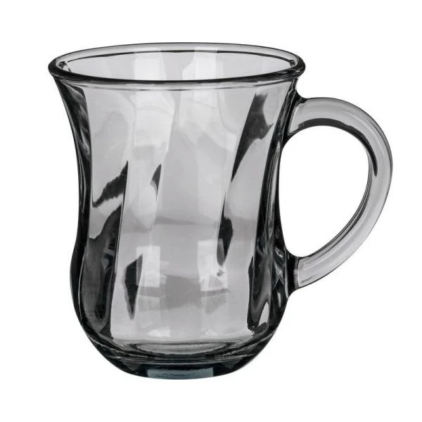 Кружка 200мл стекло BLACK DIAMOND (6)