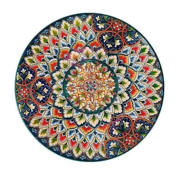 Блюдо 27*3см фарфор Arabesque зеленый (24)