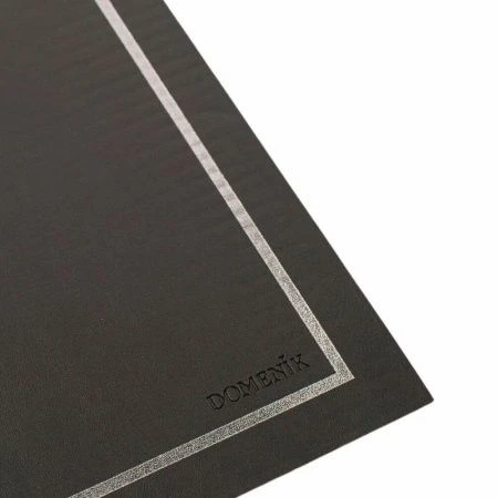 Салфетка сервировочная 45*30см с каймой серая (24)