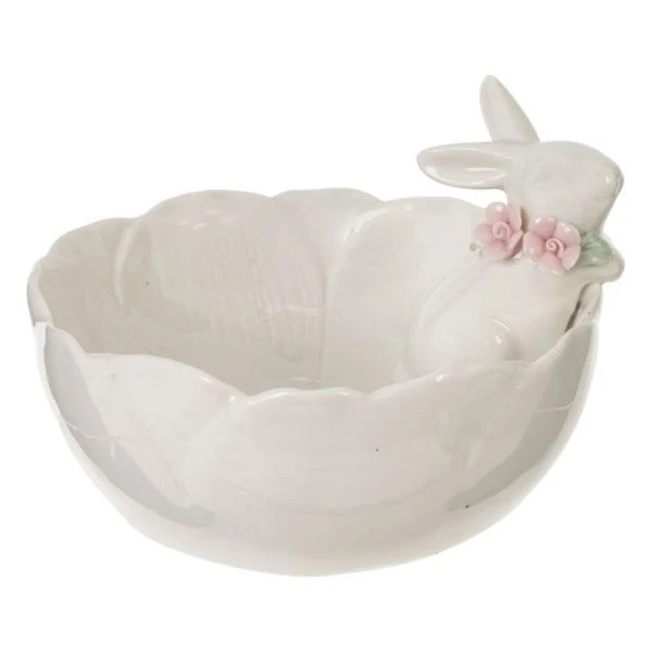 Конфетница 13,5*13,5*9,5см фарфор