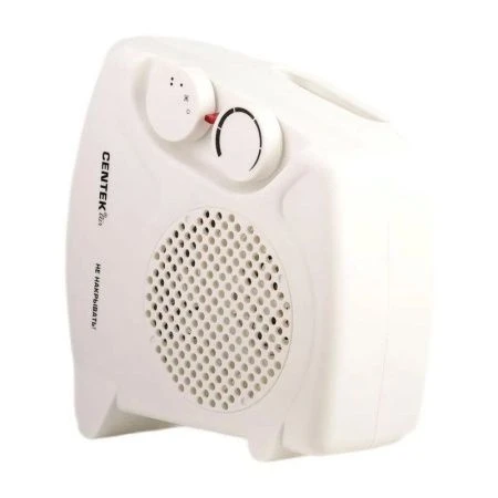 Тепловентилятор пластик Centek CT-6001 мет.решетка 1000/2000Вт, обогрев/вентиляция, 2 положения