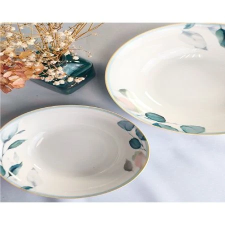 Столовый набор 19пр фарфор ОЛИВИ (2)