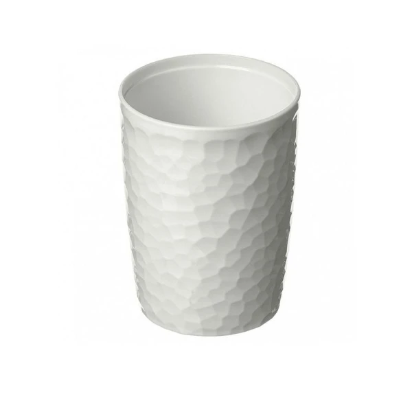 Стакан для ванной комнаты 350мл пластик Tule светло-серый (20) 221304121/03